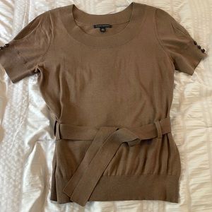 Banana Republic knit shirt-sleeved sweater